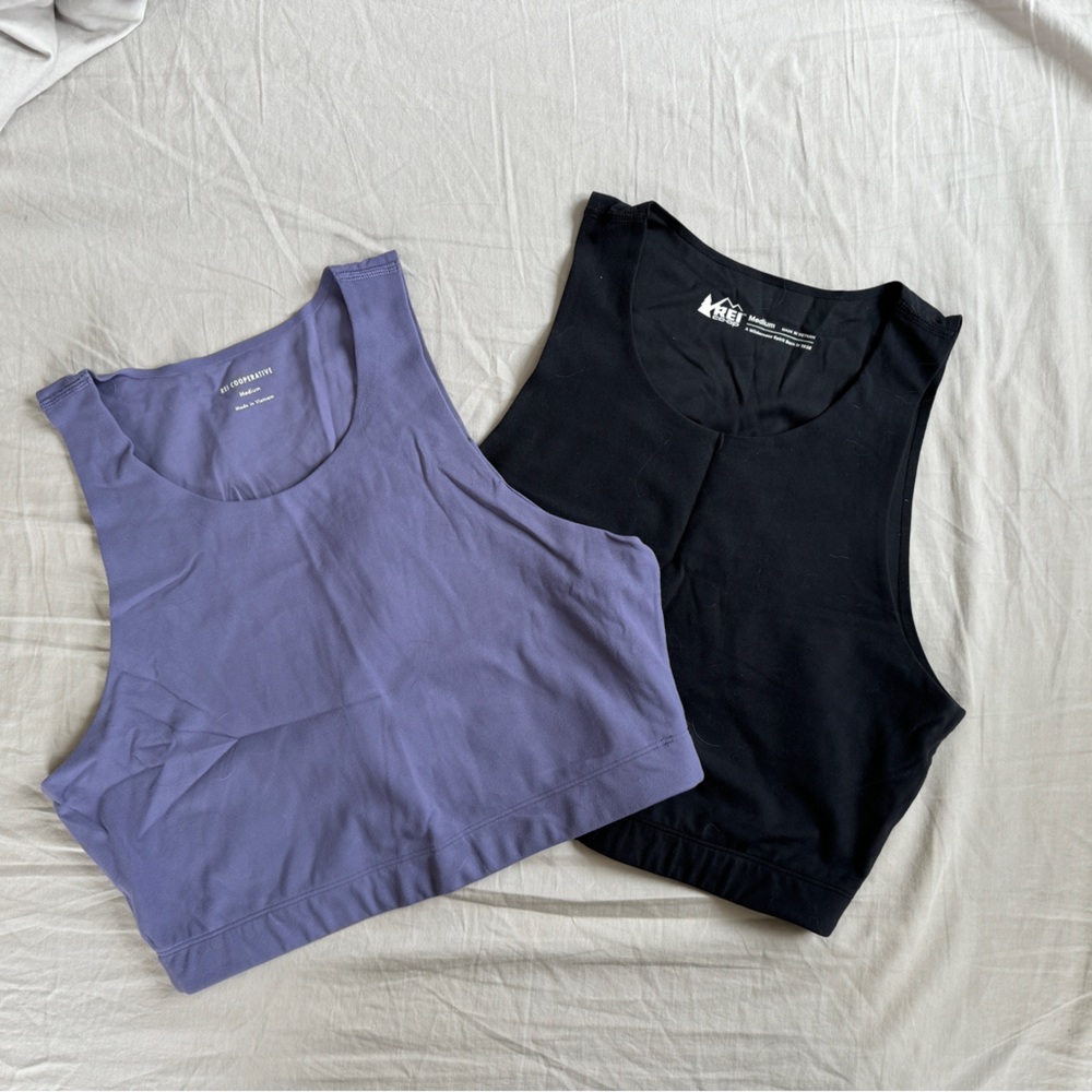 ** REI Butter Soft Crop Tank Top 2x Bundle size Medium **